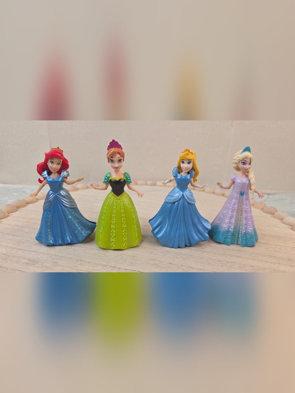 4 Disney Magiclip Princesses